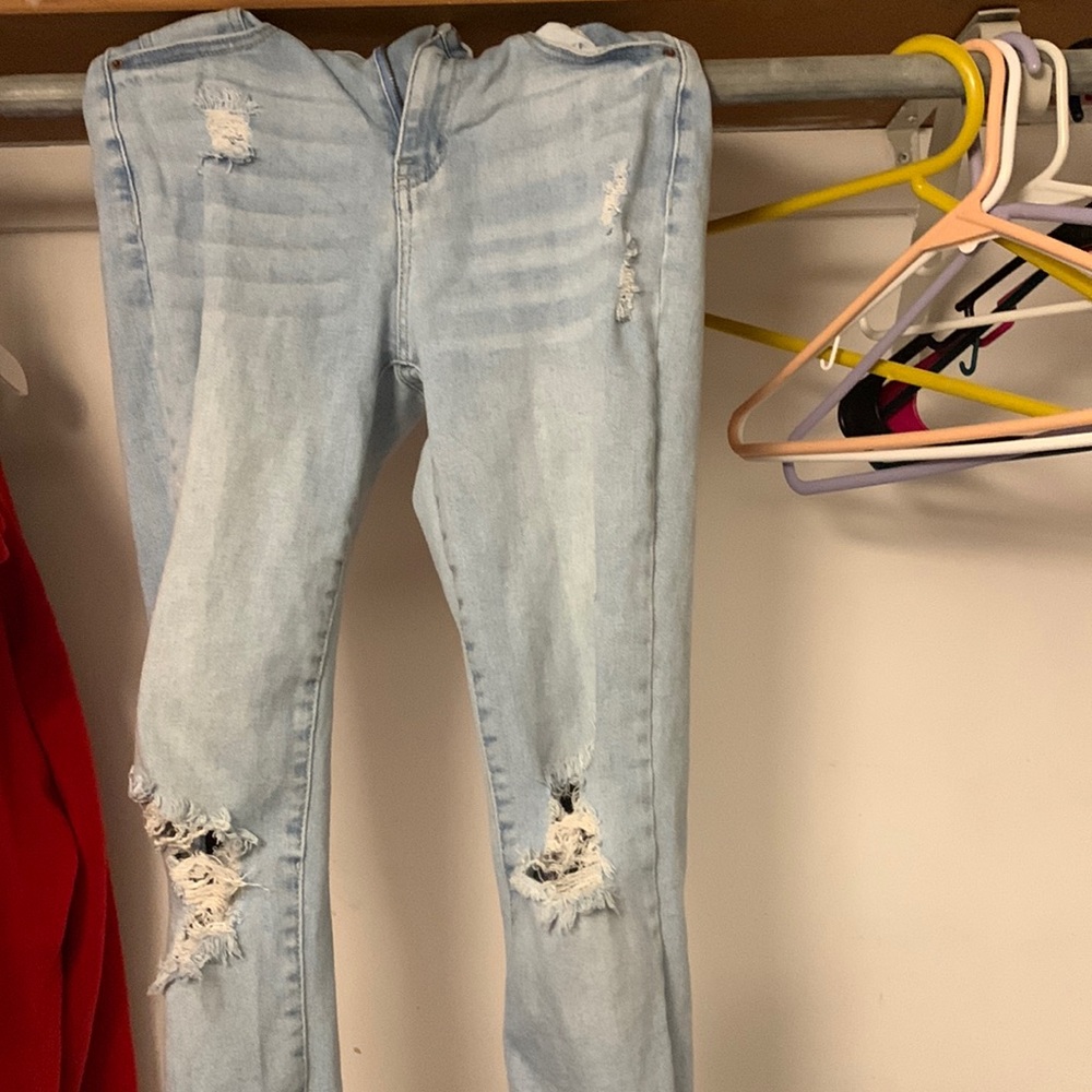 wax Jean collection baggy ripped jeans